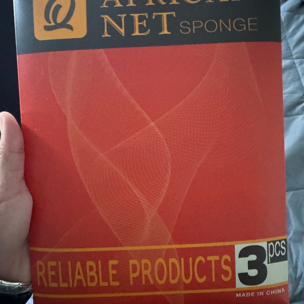 African Net Sponge - Pink, Yellow, and Purple